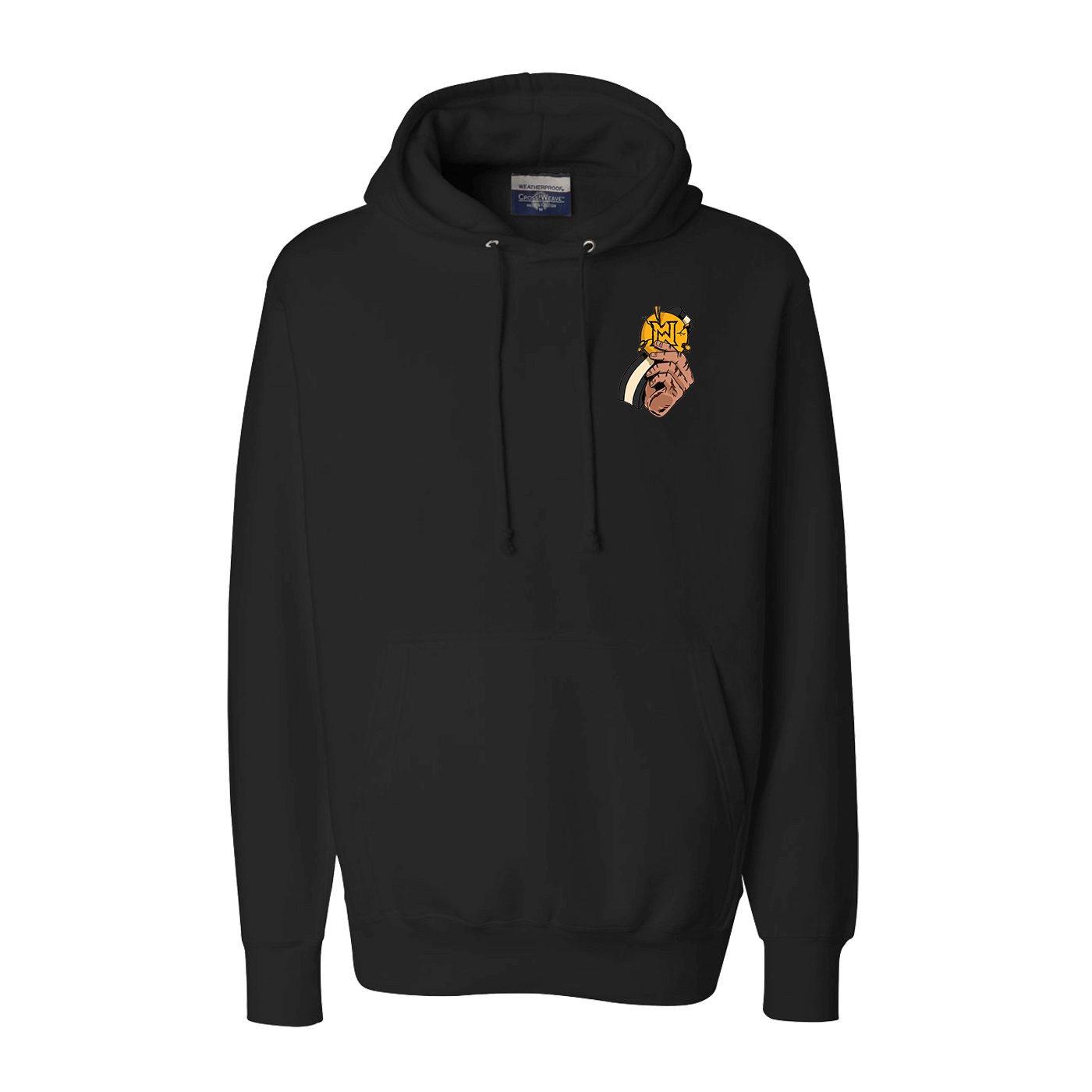 MW Embroidered Patch Sweatshirt