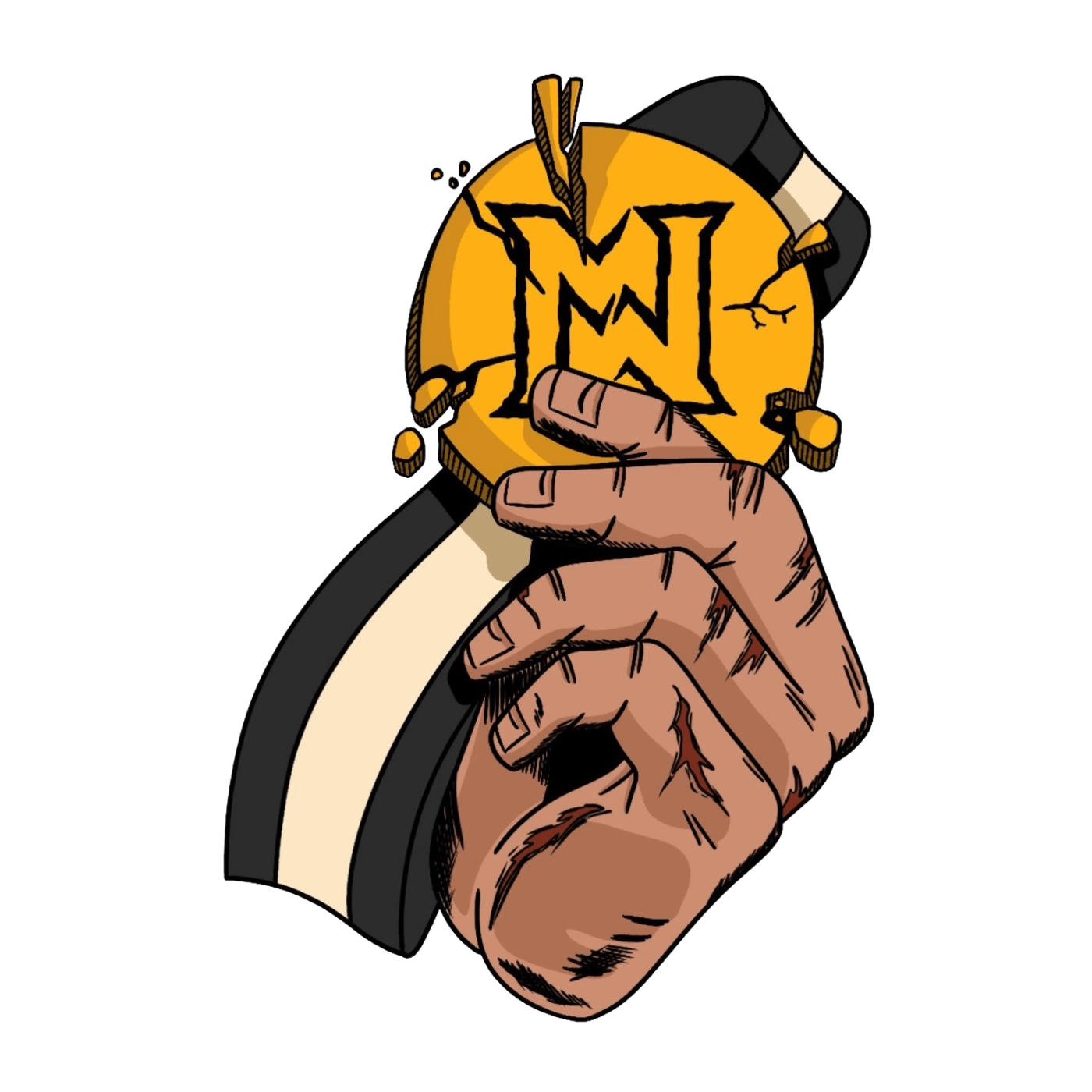 MW Embroidered Patch Sweatshirt - Image 3